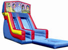 Disney Princess waterslide wet or dry slide