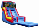 Teenage Ninja Turtles waterslide wet or dry slide